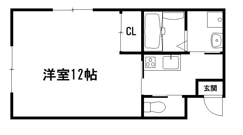 ヴィラコート烏丸七条 間取り