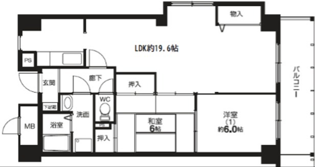 パルシティ西大路 間取り