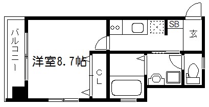 ベラジオ西陣聚楽 間取り