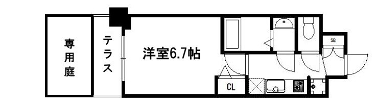 プレサンスTHE　KYOTO澄華 間取り