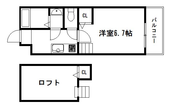 ロフティ大和 間取り