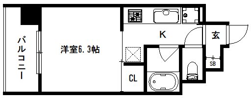 LUXENA KIYOMIZU-GOJO 間取り