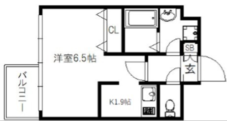 エヴァーステージ京都二条 間取り