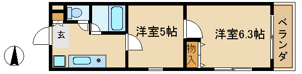 キャピタルシティ 間取り