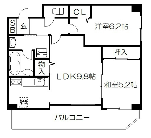 メロディーハイム堺町 間取り