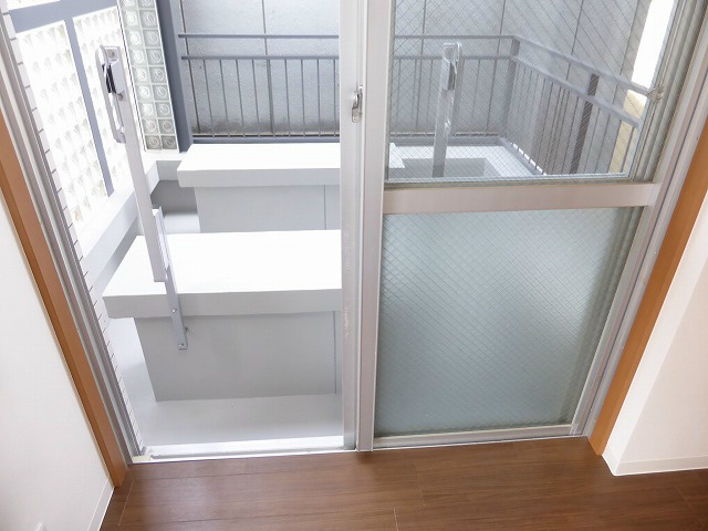 シボラ六条高倉 ベランダ