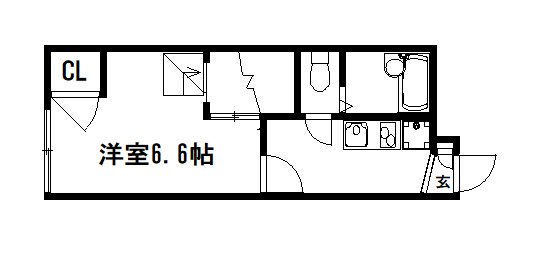 プレジール春日 間取り