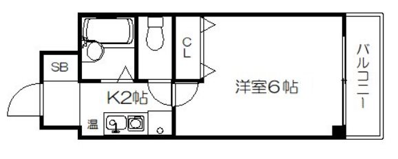 二条ＣＵＢＥ 間取り