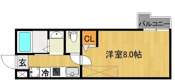 アークリード五条堀川 間取り