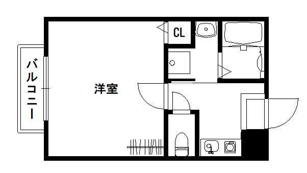 サンクトスコート京都駅北 間取り