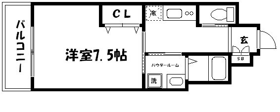 エイペックス京都東山三条 間取り