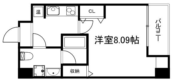 フォース二条城東 間取り