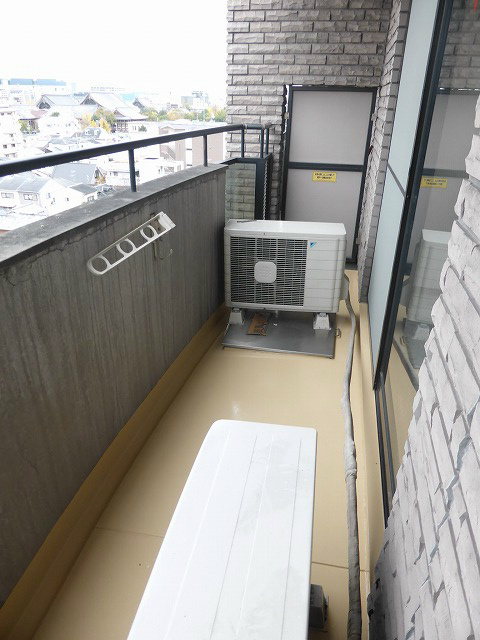 エイブル創久五条大宮 ベランダ