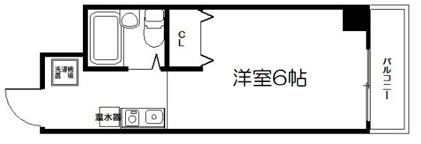 Gloire烏丸五条 間取り