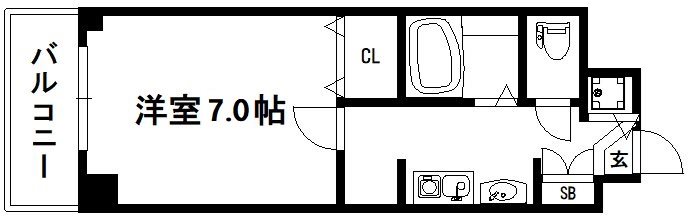 スワンズ京都油小路 間取り
