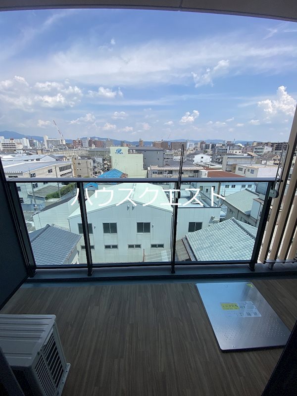アクアプレイス京都西院Ⅱ ベランダ