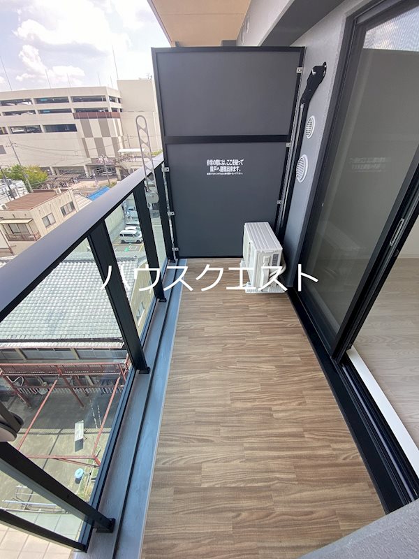 アクアプレイス京都西院Ⅱ ベランダ