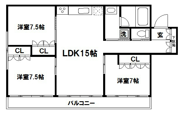 アーバネックス三条 間取り