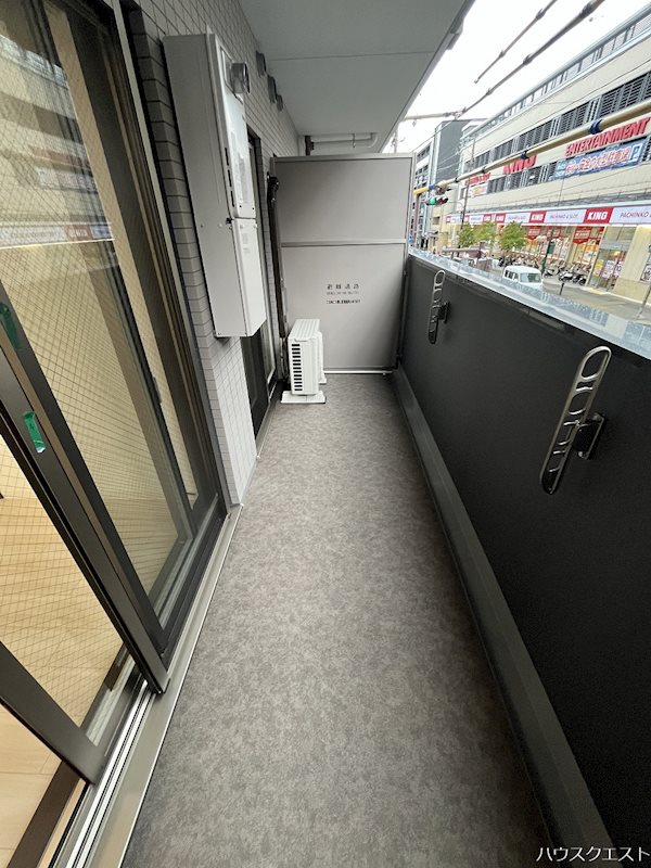 プレサンス京都北野白梅町 ベランダ