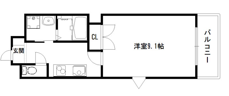 エクセルコート・まはたぎ 間取り