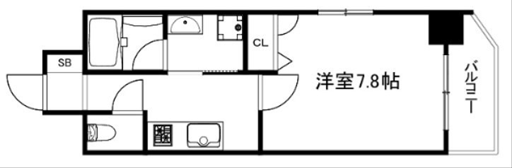 ベラジオ雅び四条通Ⅱ 間取り