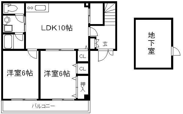カルティエ・フルール 間取り