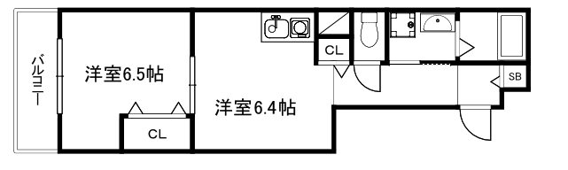 アクシス西京極 間取り