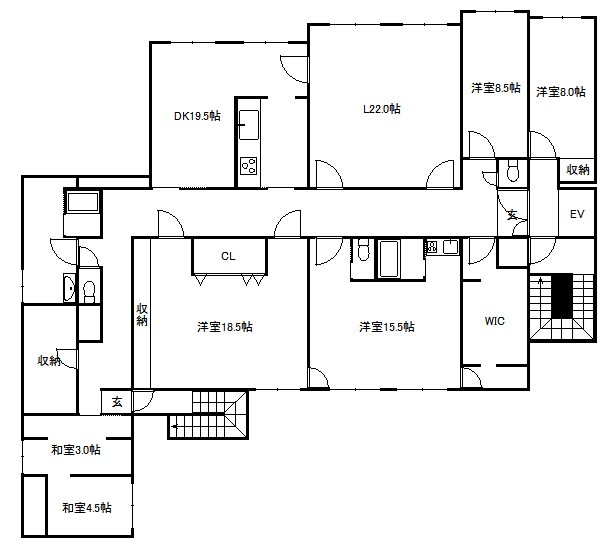 葵橋住宅 間取り