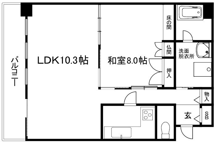 カーサ葵 間取り