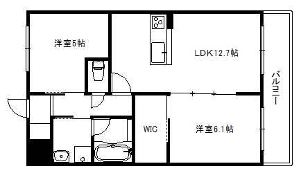 クルミナーレⅣ 間取り
