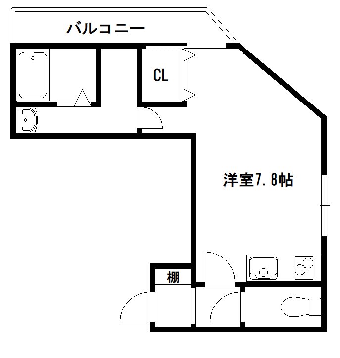 桃山HATCH 間取り