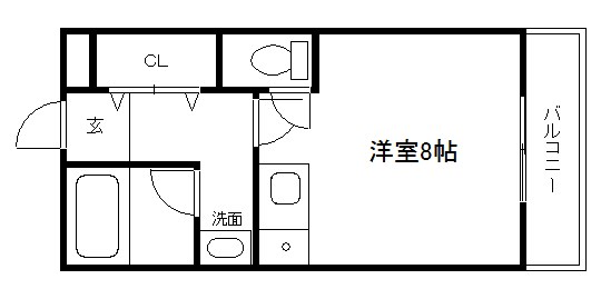 泉涌寺アビタシオン 間取り