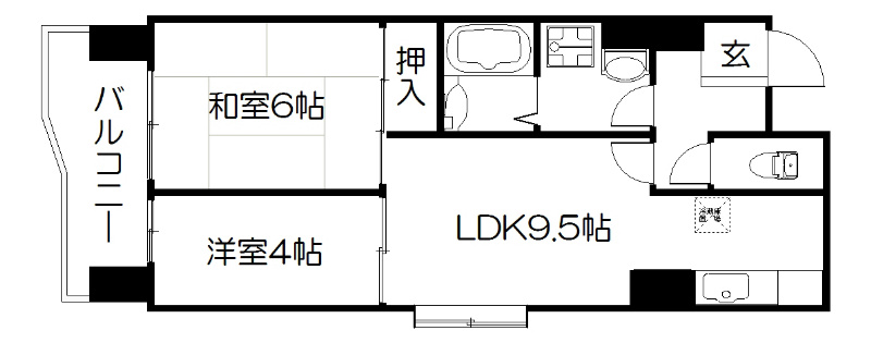 パラシオ西洞院 間取り