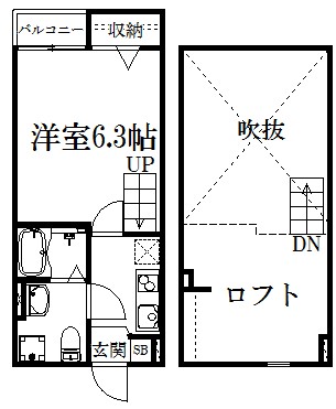 ウエストヴィレッジ 間取り
