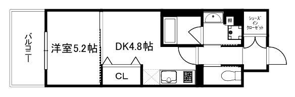 アスヴェル京都四条西院 間取り
