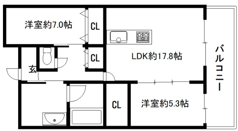 Branche Momoyama 間取り
