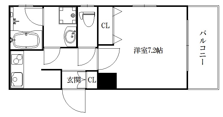 ベラジオ京都西院ウエストシティ 間取り