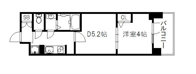 ベラジオ西大路五条 間取り