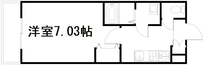 アクエルド京大北  間取り