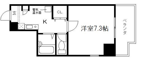 アクティ堀川 間取り