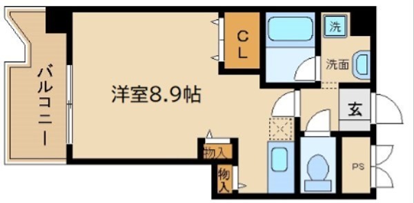ビレイユ眞英DEUX 間取り