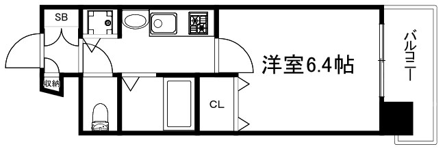 プレサンス京都駅前千都 間取り