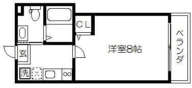 アークリード西陣 間取り
