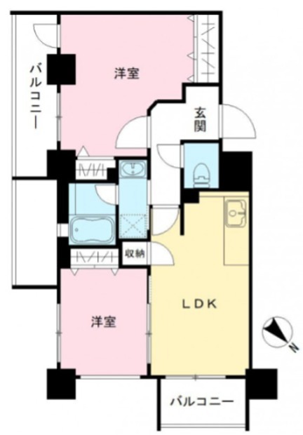 ピーノ京都西大路 間取り