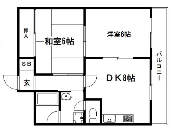 ロイヤルコーポ 間取り