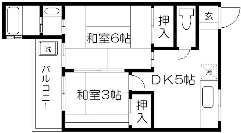 ロイヤルマンション下鴨 間取り