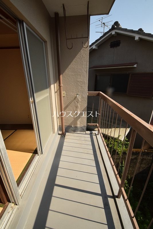 ロイヤルマンション下鴨 ベランダ