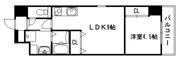 ビクトワール西大路御池 間取り