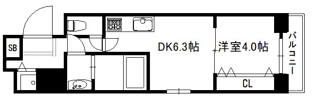 ベラジオ京都梅小路 間取り