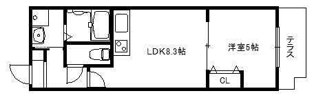 クレアーレ西陣 間取り